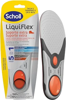 Ортопедичні устілки Scholl Liquiflex для посиленої підтримки Розмір 35.5-40.5 1 пара (5056585800998)