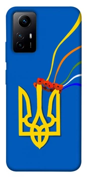 TPU чохол Demsky Квітучий герб для Xiaomi Redmi Note 12S