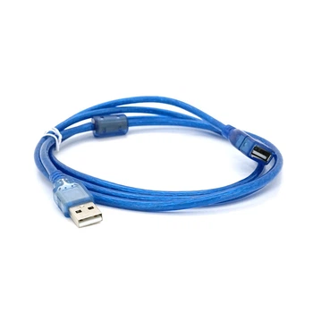 Удлинитель USB 2.0 AM/AF 1.5m синий