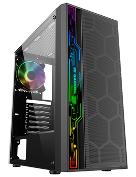 Корпус 2E Gaming SPERO (G2052), Black, без БЖ (2E-G2052)