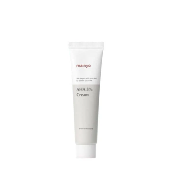 Крем Manyo 5% AHA Cream с AHA-кислотами для ухода за проблемной кожей лица, 30 мл