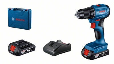 Аккумуляторная ударная дрель-шуруповерт Bosch GSB 185-LI (06019K3100) 2х2Ah