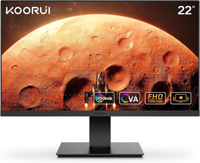 Монитор 22" KOORUI 22N1S Full HD VA 100 Гц g3