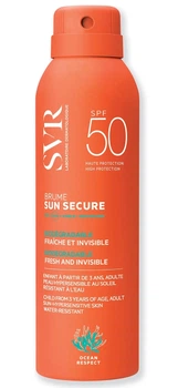Солнцезащитный спрей с высокой степенью защиты SVR Sun Secure Lait Crepitant Brume SPF50+ 200ml