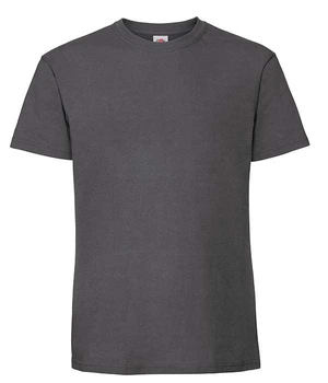 Футболка мужская Fruit of the Loom Ringspun premium T L Светлый графит (0614220GLL)