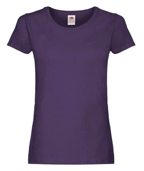 Футболка Fruit of the loom Valueweight Lady-Fit 2XL Фиолетовый (61-372-0)
