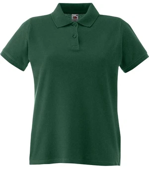 Поло Fruit of the Loom Premium polo lady-fit L TM Глибокий Темно-Зелений (0630300TML)