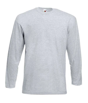 Футболка з довгим рукавом Fruit of the Loom Valueweight long sleeve 4XL Сіро-ліловий (0610380944XL)