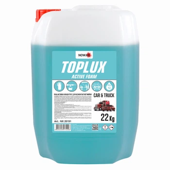 Активная пена Nowax Toplux Active Foam концентрат для бесконтактной мойки 22кг