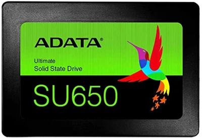 Твердотельный накопитель SSD ADATA Ultimate SU650 480GB 2.5" SATA III 3D NAND TLC для ПК со скоростью 520/450MB/s (ACB5BF122A80)