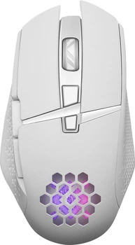 Игровая беспроводная мышка Defender Glory GM-514 3200 dpi 6кн LED White (52513)