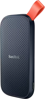 Dysk SSD SanDisk Portable 2TB USB 3.2 Type-C Black (SDSSDE30-2T00-G26) External