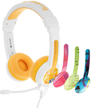 Навушники BuddyPhones School+ для дітей Yellow (BP-SCHOOLP-YELLOW)