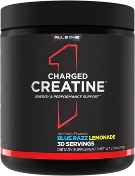Креатин R1 (Rule One) Charged Creatine 270 г Голубая малина (196671008763)