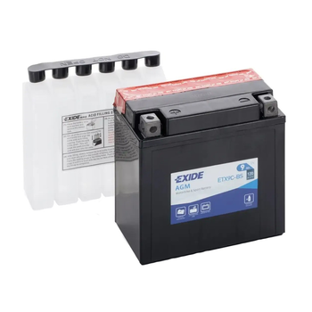 Аккумулятор 9Ah-12v Exide AGM (135х75х139),L,EN120