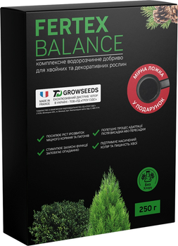 Удобрение Plantin Fertex Balance для хвойных и декоративных растений 250 г (ROZ6400221052)