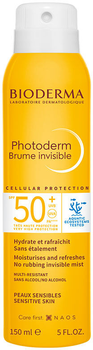 Сонцезахисний спрей Bioderma Photoderm Brume Invisible SPF 50+ 150 мл (3701129806616)