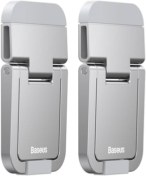 Підставки ніжки для ноутбука Baseus універсальні 2 шт Silver (LUZC000012)