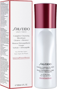 Пінка для зняття макіяжу Shiseido Skincare Complete Cleansing Microfoam 180 мл (729238155947)