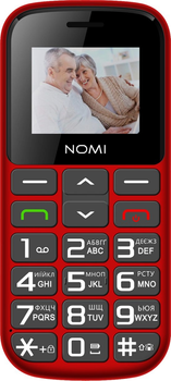 Мобильный телефон Nomi i1871 Red (001011591129)
