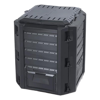 Компостер Prosperplast IKST380C-S411 380л 71.9x71.9x82.6 см садовый модульный контейнер