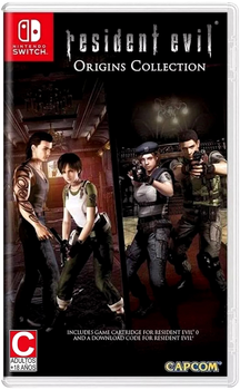 Гра Nintendo Switch Resident Evil - Origins Collection (Картридж) (0013388410118)