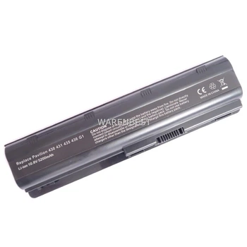 Аккумулятор батарея для HP Pavilion 430 431 435 436 630 G1 5200mAh 10.8-11.1V 6cells Чёрный для ноутбука