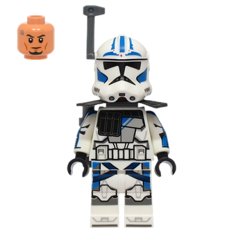 Фигурка Lego Республика Clone ARC Trooper Fives 501st Legion Phase 2 Star Wars sw1329 75387