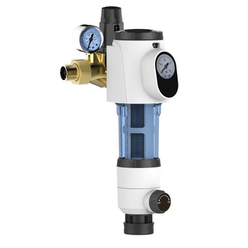 Фільтр сітчатий Canature CPE-4-L, з манометром, поворотним оголовком, редуктором тиску