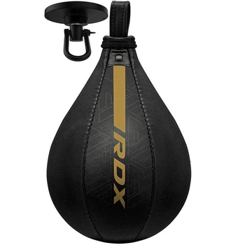 Пневмогруша боксерская RDX F6 KARA Speed Ball с соединителем Matte Golden(PP_08CB7773DA2A)