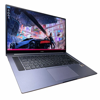Ноутбук Huawei MateBook D16 (HVY-WAP9)/ 15.6" FullHD, IPS/ AMD Ryzen 5 4600H (6 ядер/ 12 потоков)/ AMD Radeon RX Vega 6/ RAM 16 GB DDR4/ 512 GB NVME/ Windows 10 Home/ Клавиатура с подсветкой Б\У
