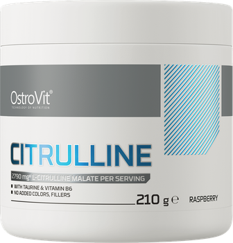 Амінокислота OstroVit Citrulline 210 г Малина (5903246223972)