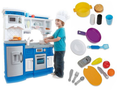 Дитяча кухня Little Tikes Gourmet Prep & Serve Kitchen Blue (0050743173509)