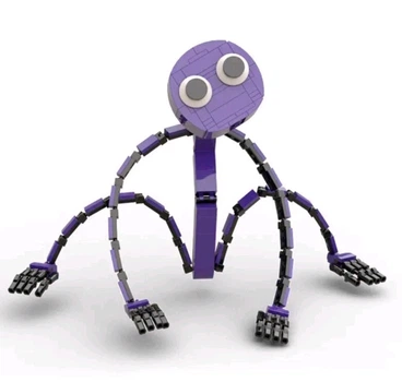 Конструктор Rainbow Friends Purple 309 деталей Набор Радужные Друзья Роблокс Фиолетовый Друг (00304)