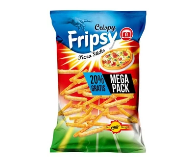 Чіпси (фріпси) зі смаком піци Мега пачка 120 g
