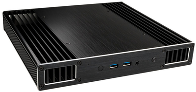 Корпус Akasa Plato X8 Black (A-NUC43-M1B)