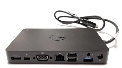 Док-станція Dell WD15 K17 K17A Thunderbolt USB-C 4K з адаптером 130 Вт б/в
