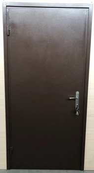 Входная дверь Portal Метал/дсп 850*2040мм RAL 8017 / Венге Маия