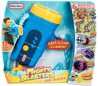 Кульова пускова установка для дітей Little Tikes My First Mighty Blasters Dual Blaster (0050743651267)
