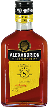Крепкий алкогольный напиток Alexandrion 5* 0.2 л 37.5% (5942122000252)