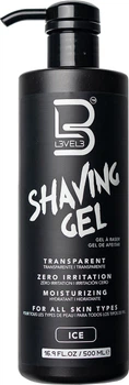 Гель для гоління Level3 Shaving Gel Ice Зволожуючий 500 мл (850018251501)