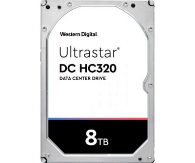 HDD 8TB, WD Ultrastar DC HC320, 7200rpm, 256MB, 3.5" SAS (HUS728T8TAL5204/0B36400)