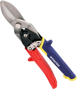 Ножницы по металлу левый рез Workpro PRO PLUS CR-MO 250 мм (WP214020)
