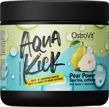 Харчова добавка OstroVit Aqua Kick Pear Power 300 г Груша (5903933903651)