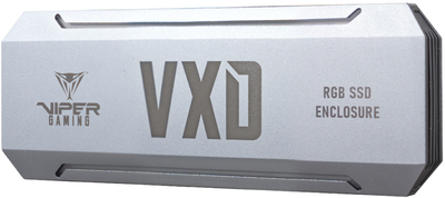 Kieszeń zewnętrzna Patriot VXD M.2 PCIe RGB SSD Enclosure USB Type-C Silver (PV860UPRGM)