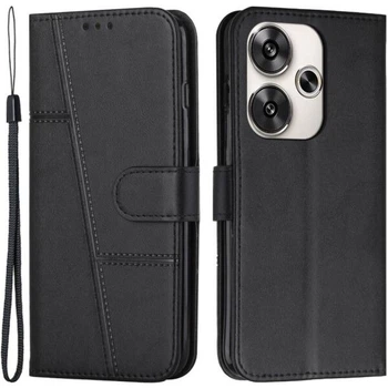 Чехол-книжка с застежкой UniCase Jet Cover для Xiaomi Poco F6 - Black