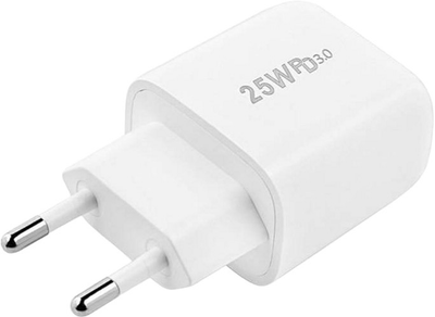 Ładowarka sieciowa Foneng USB-C 25W Biała (EU40 Single)