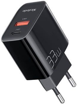 Мережевий зарядний пристрій Mcdodo GaN 33 W USB-C USB-A (CH-0921)