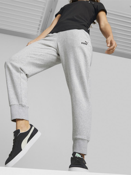 Spodnie dresowe damskie Puma Ess Sweatpants Tr Cl 58684204 XL Szare (4063697168534)