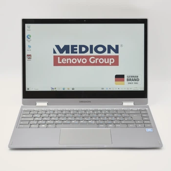 Ноутбук-планшет 14" Medion (Lenovo Group) E4271 Multi-Touch YOGA Intel Pentium N5000 RAM 4ГБ SSD 1ТБ Intel UHD Graphics б/в Метал (2664)